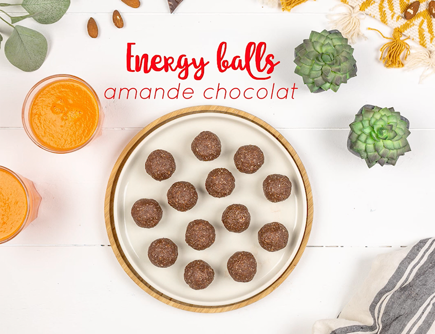 boules d energie amandes et chocolat energy balls albal energy balls