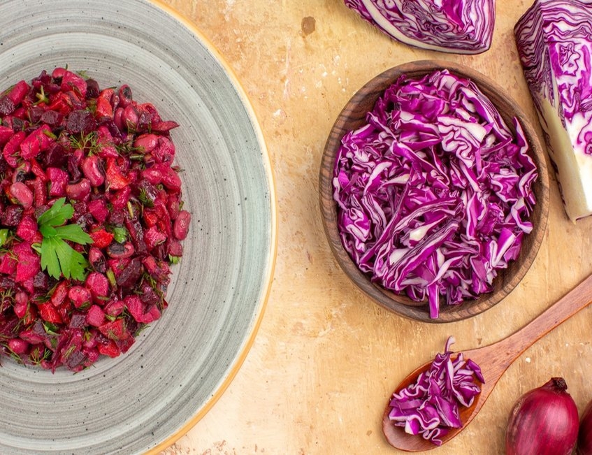 albal-salade-de-chou-rouge-et-haricots-content